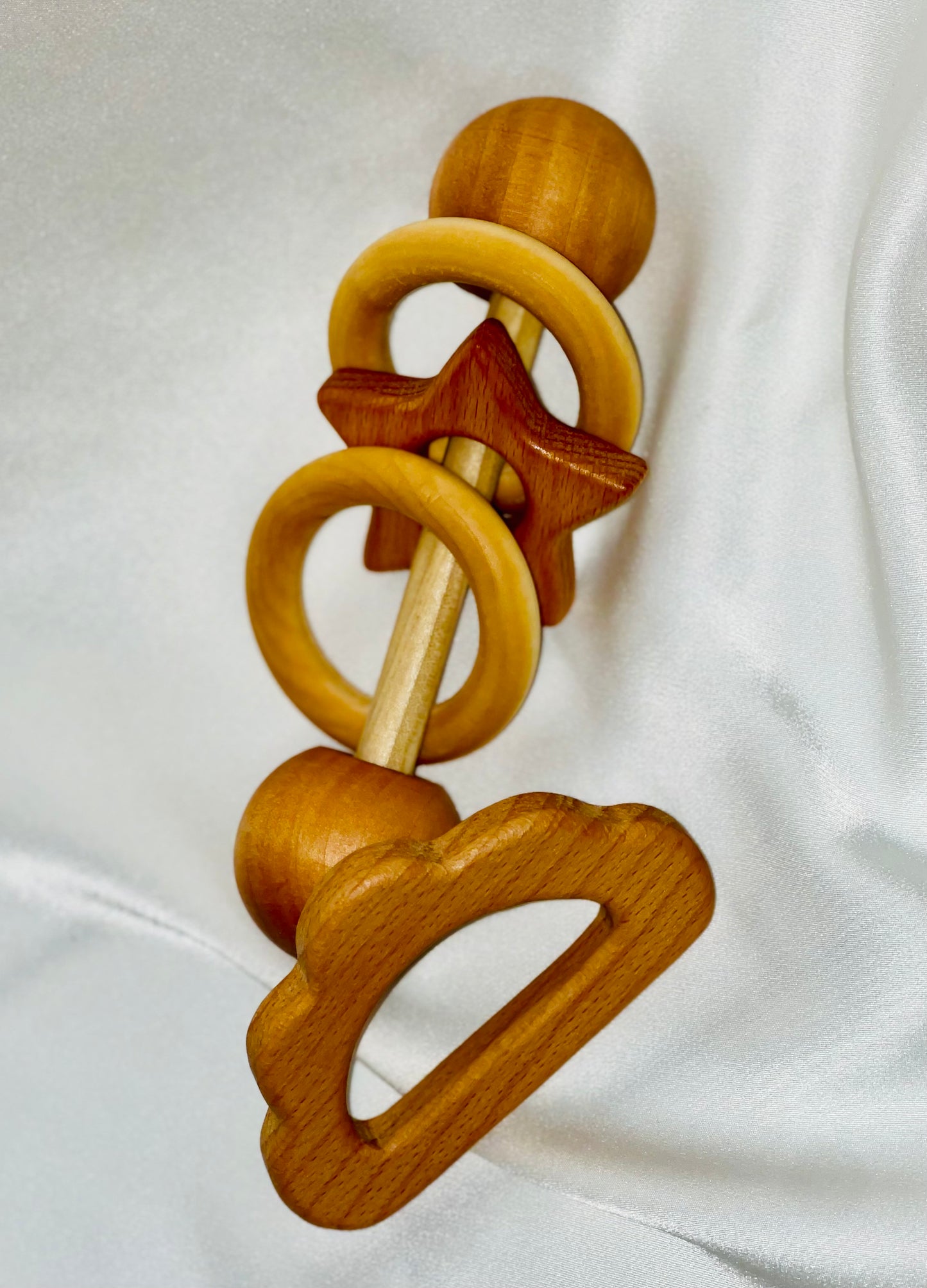 Rattle & Teether Set, “Rising Star”