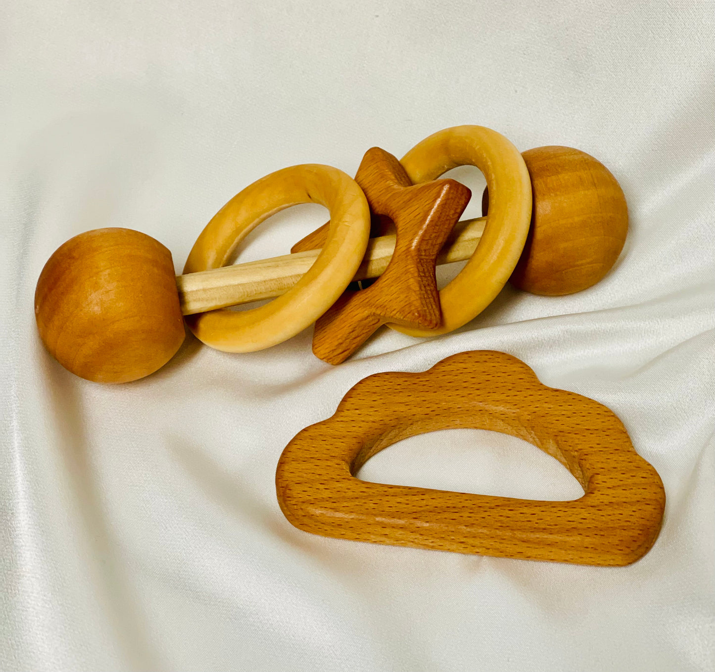 Rattle & Teether Set, “Rising Star”