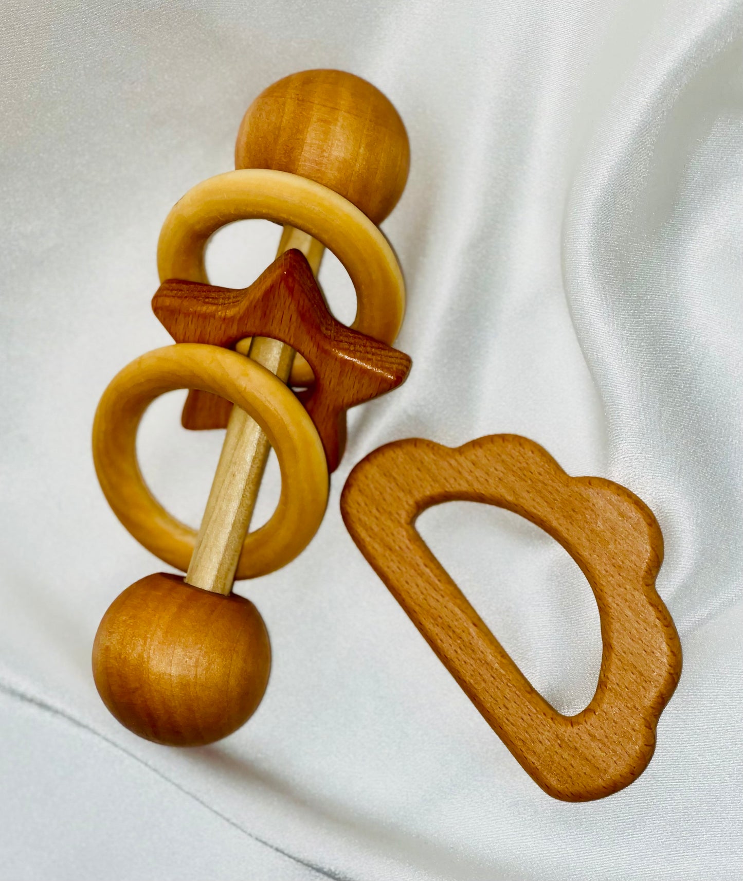 Rattle & Teether Set, “Rising Star”