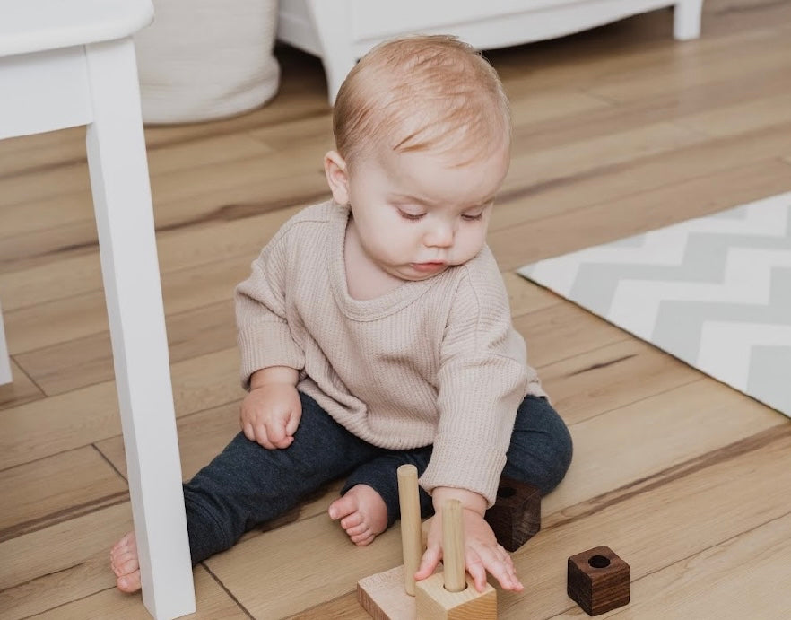 Puzzle, Square Stacking