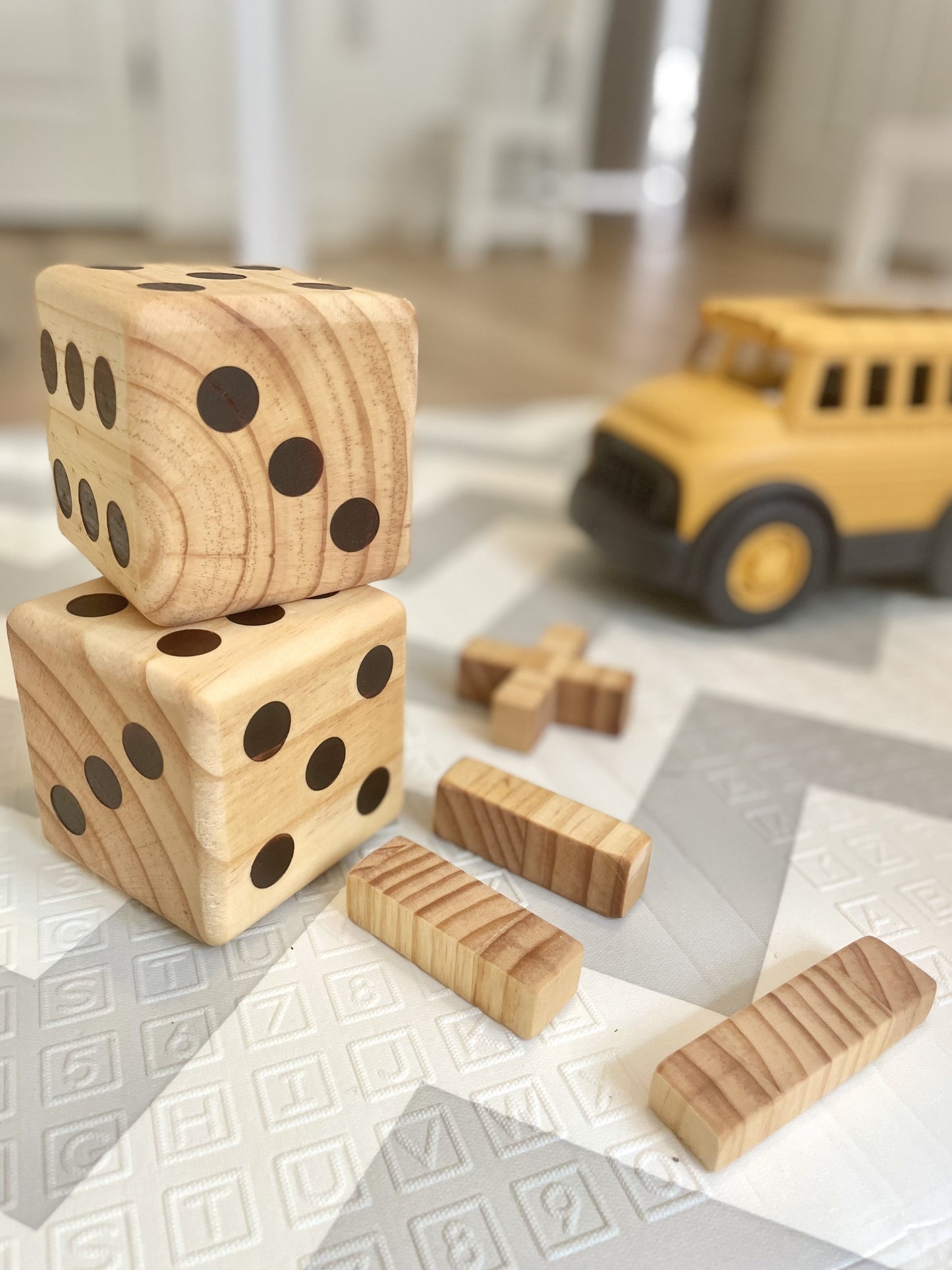 Roll & Count Activity Set - Dice with Math Symbols