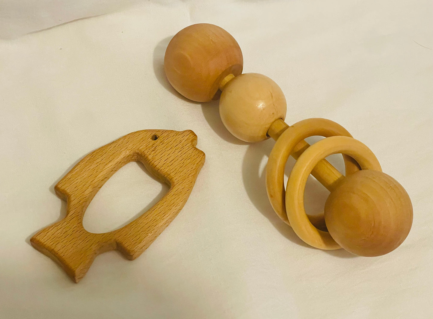 Rattle & Teether Set, “Seaside”