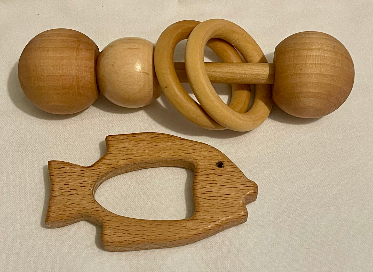 Rattle & Teether Set, “Seaside”